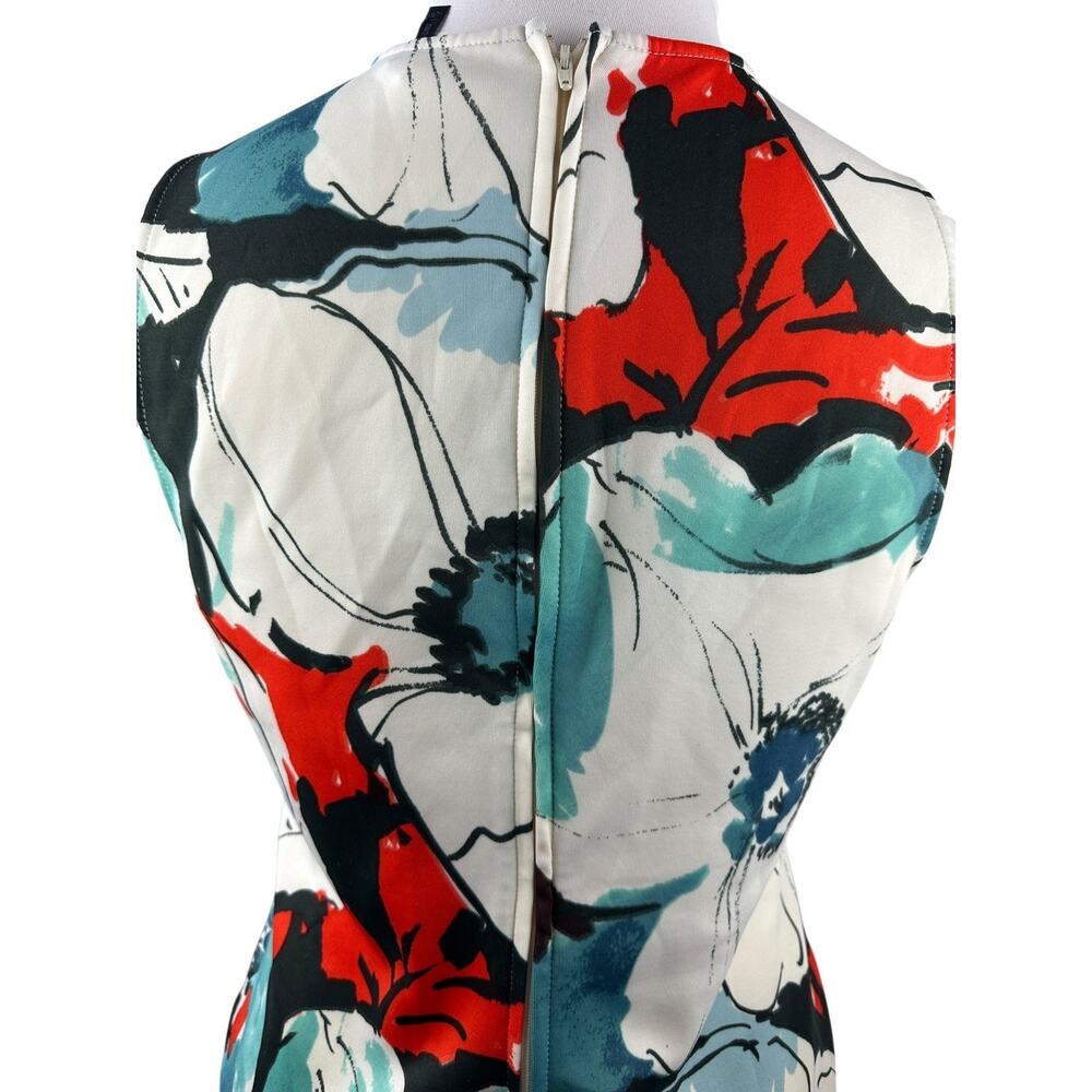 AKEMI + KIN x Anthropologie Pani Peplum Top Floral Sleeveless Scuba Women's XL - Picture 9 of 11
